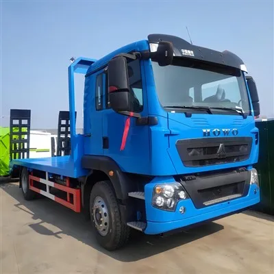 Камион за теглене с плосък теглене